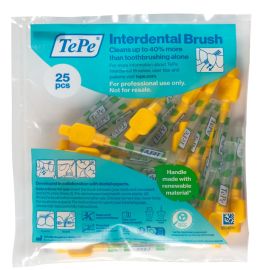TePe Interdental Brush Regular Yellow - Fine 0.70mm - Pack Of 25