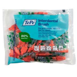 TePe Interdental Extra Soft Brushes - Red X-Soft 0.50mm - 1 Pack of 25 Brushes