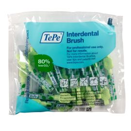 TePe Interdental Extra Soft Brushes - Green X-Soft 0.80mm - 1 Pack of 25 Brushes