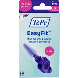 Tepe Easyfit Purple Medium/Large - 1 Pack of 6 