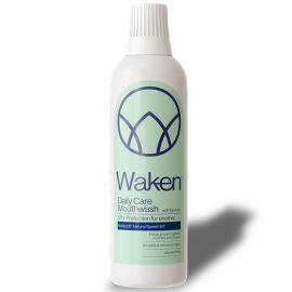 Waken Daily Care Natural Spearmint Fluoride Mouthwash 500ml