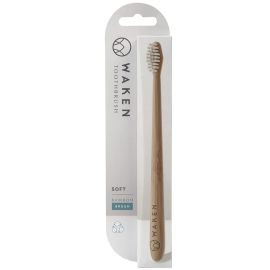 Waken Bamboo White Bristle Soft Toothbrush 