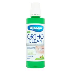 Wisdom Ortho Clean Antibacterial Mouthwash 500ml