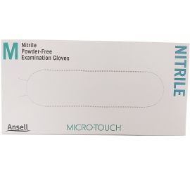 Ansell Micro-Touch Nitrile Powder-Free Gloves - Medium - Pack Of 150