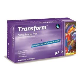 Aurelia Transform Nitrile Powder Free Gloves - X Large - 1 Pack of 100 Gloves