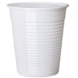 White 200ml Plastic Disposable Beakers - Pack Of 3000