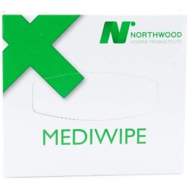 Northwood Mediwipe 2Ply White Tissues 120 * 175mm - Pack Of 76 Sheets