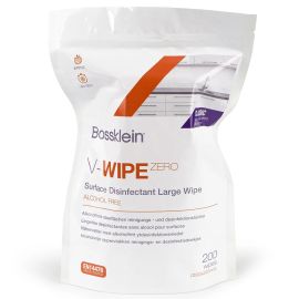 Bossklein V-Wipe Zero Alcohol Free Wipe - Refill Of 200 Wipes