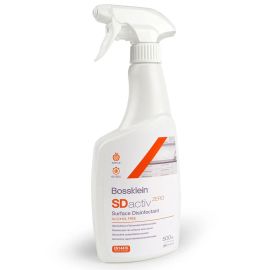 Bossklein SDactiv ZERO Surface Disinfectant Apple 500ml Trigger Bottle