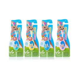 Brushbaby Flossbrush 0-3 Years Toothbrush - Colors May Vary