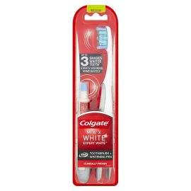 Colgate Max White Expert Toothbrush Whitening And Pen