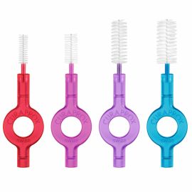 Curaprox CPS 408 Perio Plus Deep Violet Interdental Brush Refill Pack Of 5