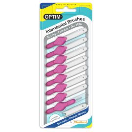 Icon Optim Pink Standard Interdental Brushes - Pack Of 8