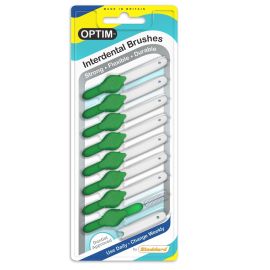 Icon Optim Green Standard Interdental Brushes - Pack Of 8