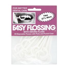 Easy Flossing Disposable Floss Pick - 1 Pack Of 40 Pick
