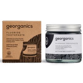 Georganics Organic Fluoride Charcoal Toothpaste 60ml