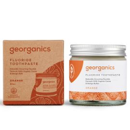 Georganics Organic Fluoride Orange Toothpaste 60ml
