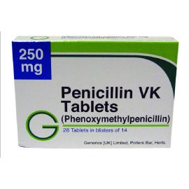 Penicillin VK Tablets 250mg - 28 TabletsPenicillin VK Tablets 250mg - 28 Tablets