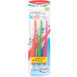 Aquafresh Kids Soft Toothbrushes Pack Of 3
