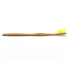 Humble Brush Adult Soft Bristle Yellow Toothbrush