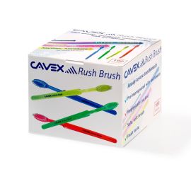 Cavex Rush Brush Toothbrushes 1 Pack Of 100
