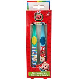 Cocomelon Twin Toothbrushes 3+ Years