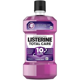 Listerine Total Care Clean Mint Antibacterial Mouthwash 500ml