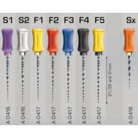 Dentsply Protaper Hand Shaping File - 25mm F2 - Pack of 6