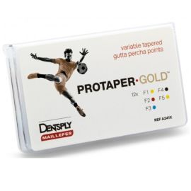 Densply ProTaper GOLD Gutta Percha Points - F2 - 1 Pack Of 60