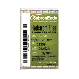 SybronEndo Hedstrom Files - 21mm Size 25 - Pack Of  6