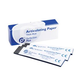 Perfection Plus Articulating Paper - Thick Blue - Pack Of 12