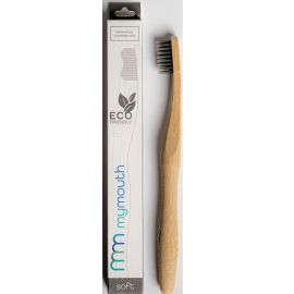 MyMouth Charcol Soft Bamboo Toothbrush for Adults