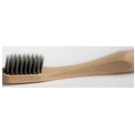 MyMouth Charcoal Medium Bamboo Toothbrush for Adults