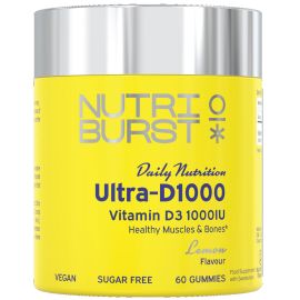 Nutriburst Ultra-D1000 Lemon Flavour 60 Gummies
