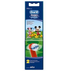 Oral-B Mickey Mouse Kids Twin Brush Heads