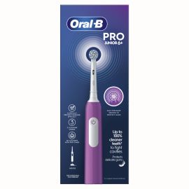 Oral-B Junior Electric Rechargeable Toothbrush 6+ Year - Purple