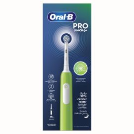 Oral-B Junior Electric Rechargeable Toothbrush 6+ Year - Green