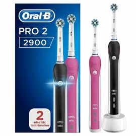 Oral-B Pro 2 2900 Electric Toothbrush - Twin Pack