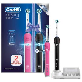 Oral-B 4900 Electric Toothbrushes Duo Pack