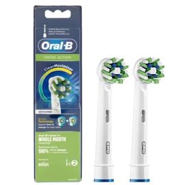 Oral-B Cross Action Cleanmaximiser Toothbrush Heads Pack Of 2