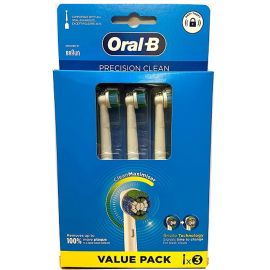 Oral-B Clean Maximiser Precision Clean Brush Heads - Value Pack Of 3