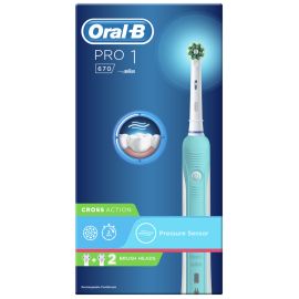 Oral-B Pro 1 670 Turquoise Electric Toothbrush