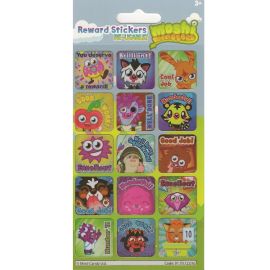Moshi Monsters Reward Sticker - 15 Per Pack