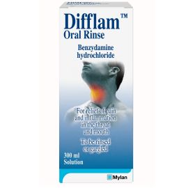 Mylan Difflam Oral Rinse 300ml