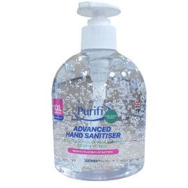 Purifi Advanced Hand Sanitiser Gel 75% Alcohol - 500ml 