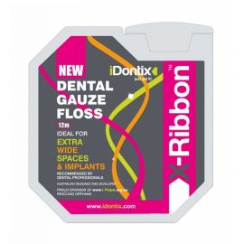 Idontix X-Ribbon Dental Gauze Floss - 12m