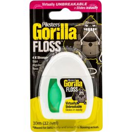 Piksters Gorilla Waxed Dental Floss 30m