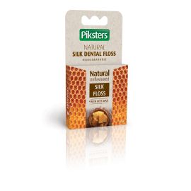 Piksters Natural Silk Dental Floss Unflavoured - 25m