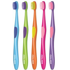 Piksters Curvie Kids Toothbrush - Color May Vary