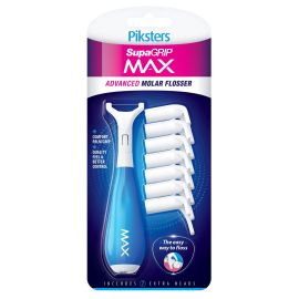 Piksters Supagrip Max Starter Pack Handle & 8 Heads